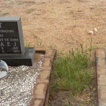 SMIT Jan Hendrik 1918-1985 &amp; Martha E.J. 1919-1990