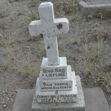 HUMAN Cornelius J. 1942-1944