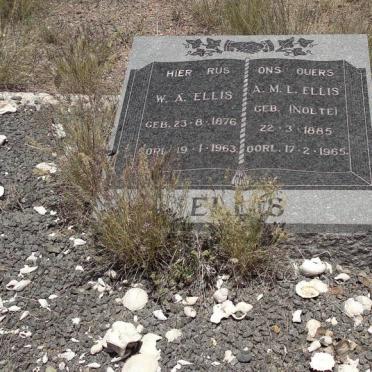 ELLIS W.A. 1876-1963 &amp; A.M.L. NOLTE 1885-1965