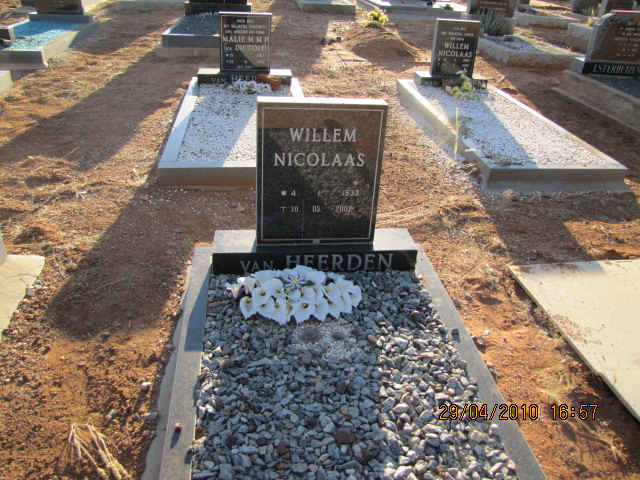 HEERDEN Willem Nicolaas, van