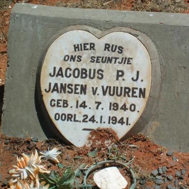 VUUREN Jacobus P.J., Jansen v. 1940-1941