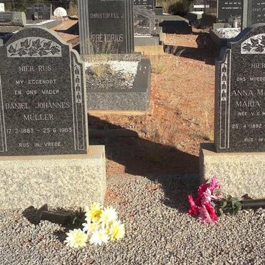 MULLER Daniel Johannes 1883-1963 &amp; Anna Magrietha Maria V.D. WESTHUIZEN 1892-1965