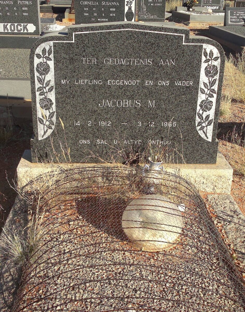 ? Jacobus M. 1912-1965