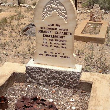 ENGELBRECHT Johanna Elizabeth nee VAN HEERDEN 1871-1943