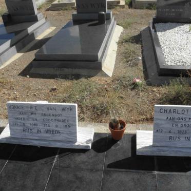 WYK A.E., van 1919-1990 &amp; Charlotte 1923-1995