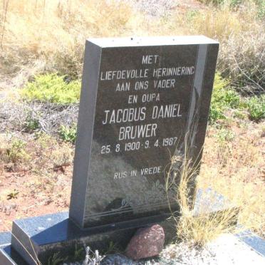 BRUWER Jacobus Daniel 1900-1987