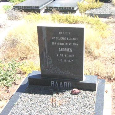 BAARD Andries 1923-1977