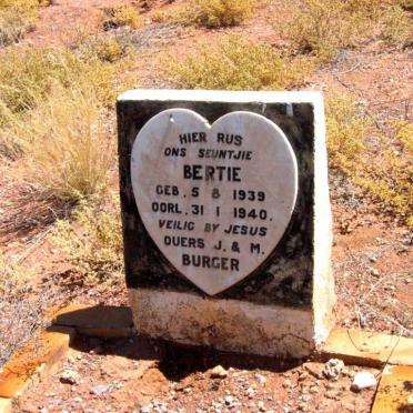 BURGER Bertie 1939-1940