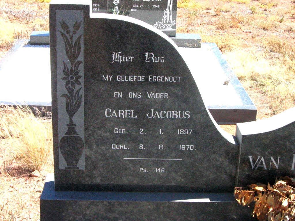 HEERDEN Carel Jacobus, van 1897-1970