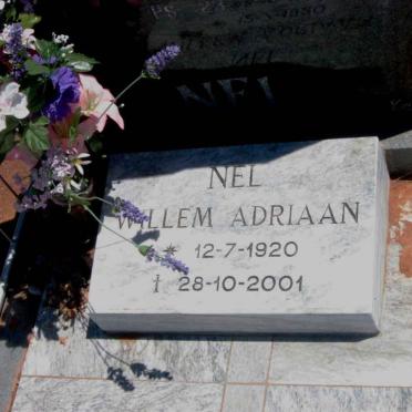 NEL Willem Adriaan 1920-2001