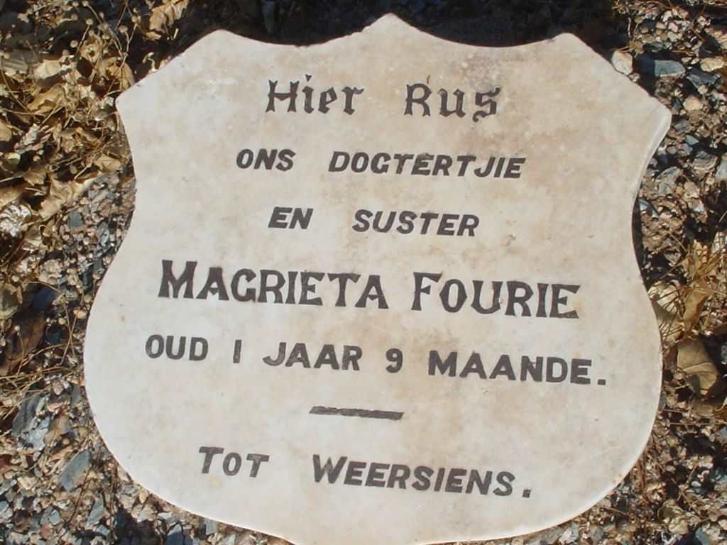 FOURIE Magrieta