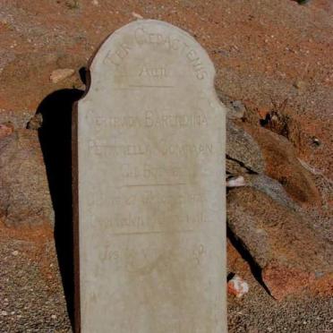 COMPAAN Gertruida Barendina Pertonella née BOOYSEN 187?-1931