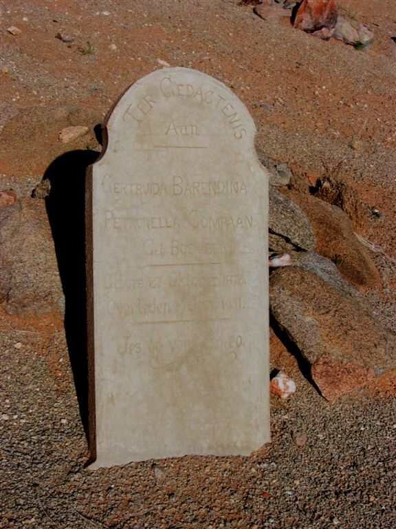 COMPAAN Gertruida Barendina Pertonella née BOOYSEN 187?-1931