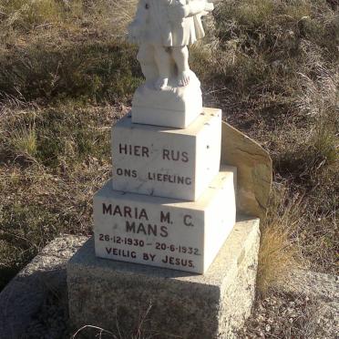 MANS Maria M.C. 1930-1932