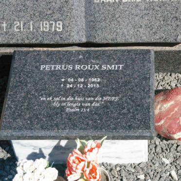 SMIT Albertus 1916-1979 :: SMIT Petrus Roux 1962-2013