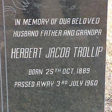 TROLLIP Herbert Jacob 1889-1960