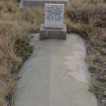 SCHOEMAN Anna Sophia nee OTTO 1886-1936