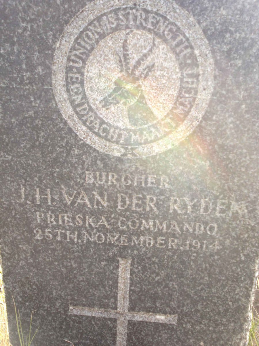 RYDEN J.H., van der -1914