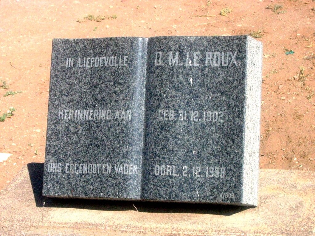ROUX D.M., le 1902-1958