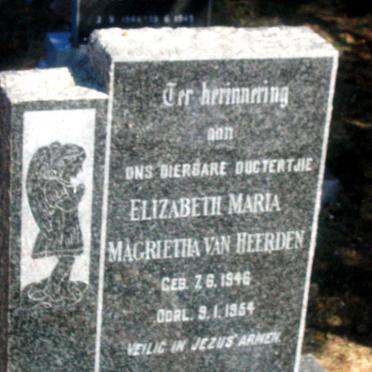 HEERDEN Elizabeth Maria Magrietha, van 1946-1954