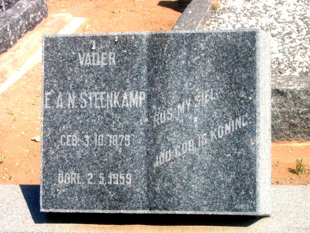 STEENKAMP E.A.N. 1879-1959