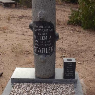 STADLER Willem A. 1910-1971