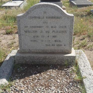 PLESSIS Willem J., du 18?7-1954
