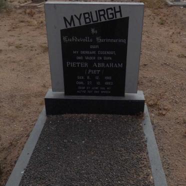 MYBURGH Pieter Abraham 1910-1983