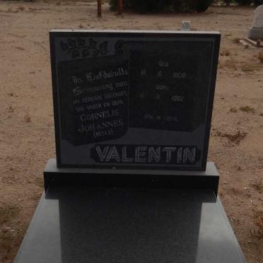 VALENTIN Cornelis Johannes 1908-1982