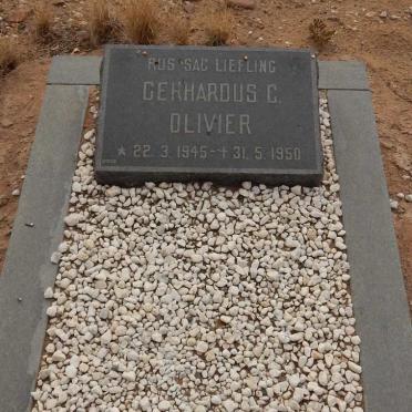 OLIVIER Gerhardus C. 1945-1950