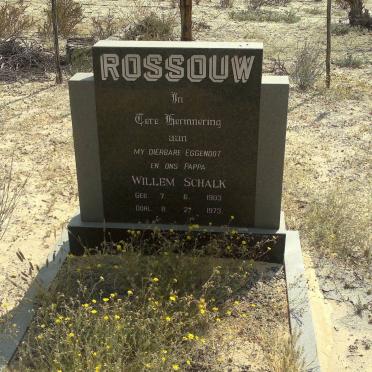 ROSSOUW Willem Schalk 1903-1973