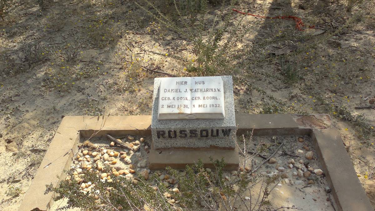 ROSSOUW Daniel J. 1931-1931 :: Catharina W. 1932-1932