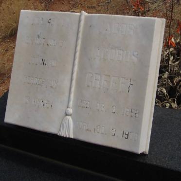 GREEFF Jacob Jacobus 1956-1978