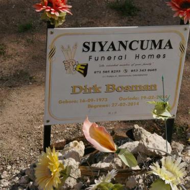 BOSMAN Dirk 1973-2014