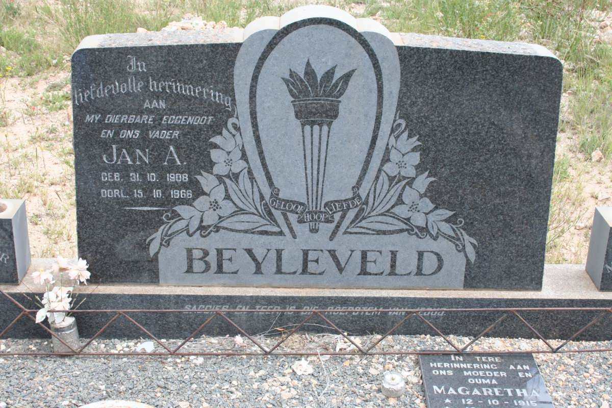 BEYLEVELD Jan. A. 1908-1966