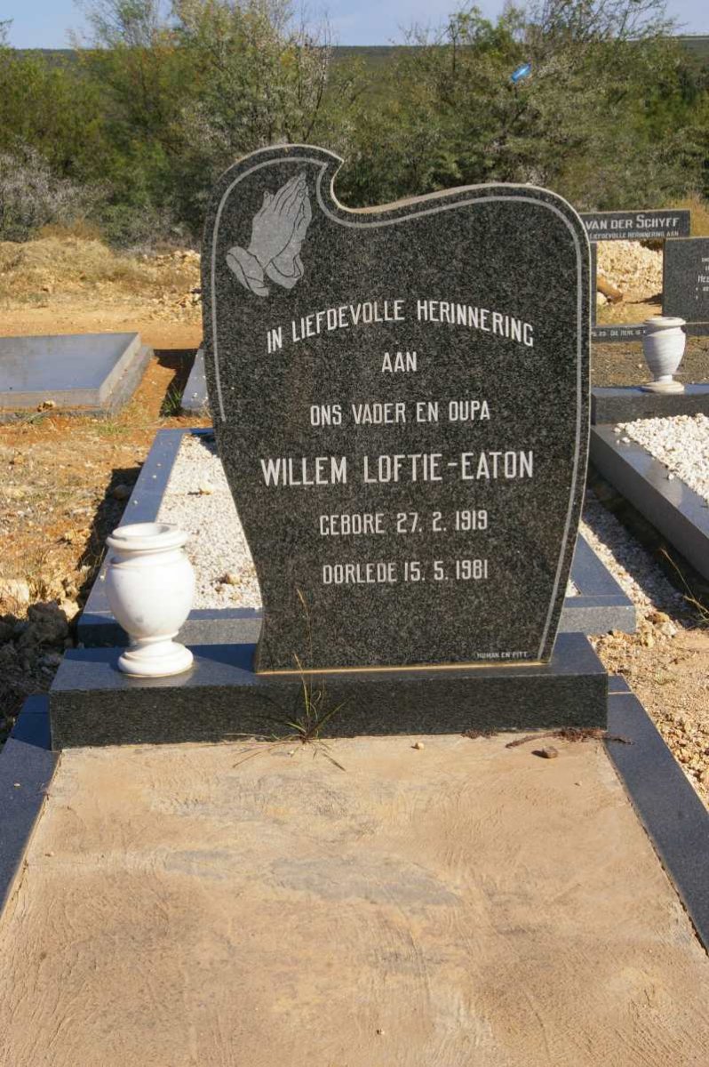 EATON Willem, LOFTIE 1919-1981