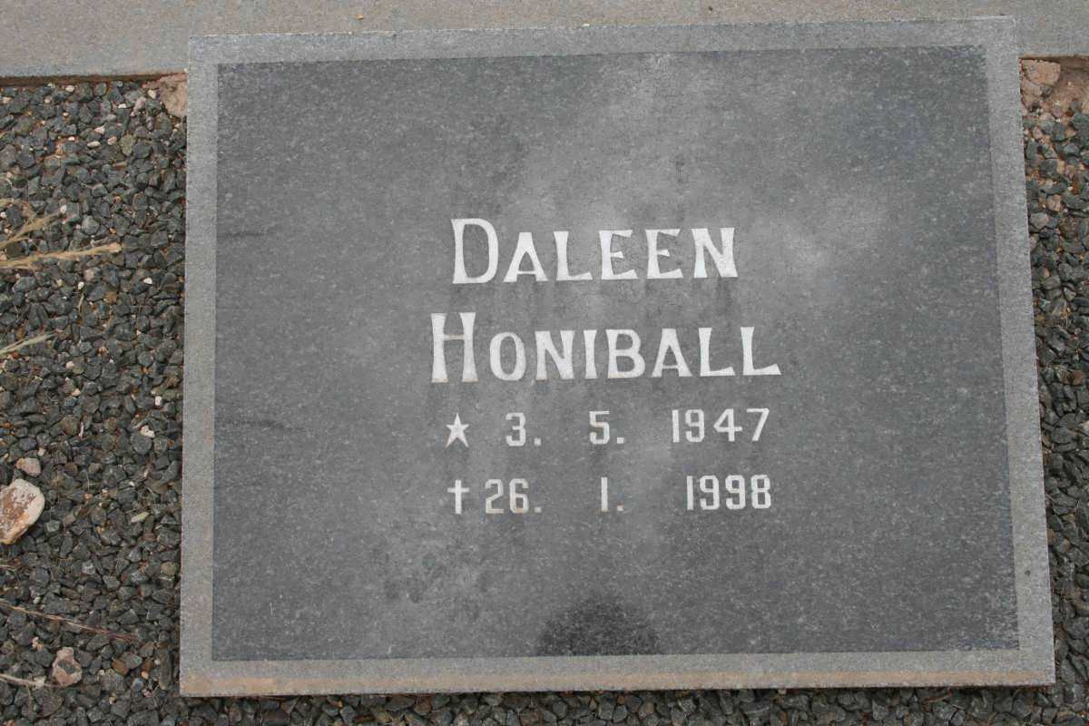 HONIBALL Daleen 1947-1998