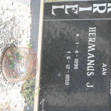 KRIEL Hermanus J. 1896-1959