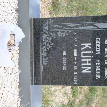 KUHN Gideon Hendrik 1965-1984