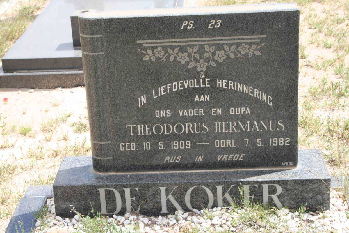 KOKER Theodorus Hermanus, de 1909-1982