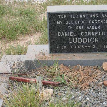 LUDDICK Daniel Cornelius 1925-1985