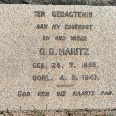 MARITZ G.C. 1859-1947
