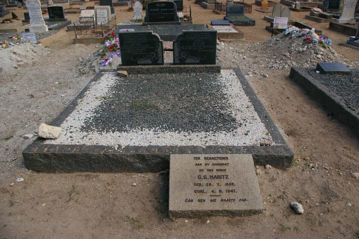 MARITZ Gabriël Gerhardus 1859-1947 &amp; Johanna Cornelia Petronella FOURIE 1870-1963