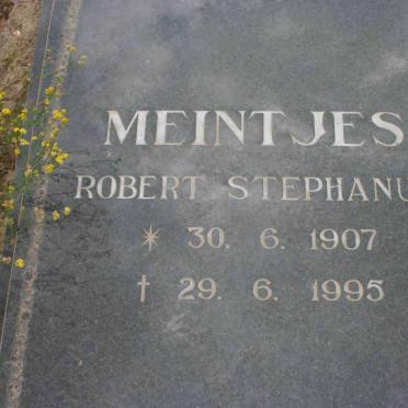 MEINTJES Robert Stephanus 1907-1995