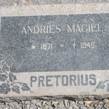 PRETORIUS Andries Magiel 1871-1946