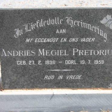 PRETORIUS Andries Megiel 1896-1959