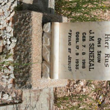 SENEKAL J.M. 1918-1935