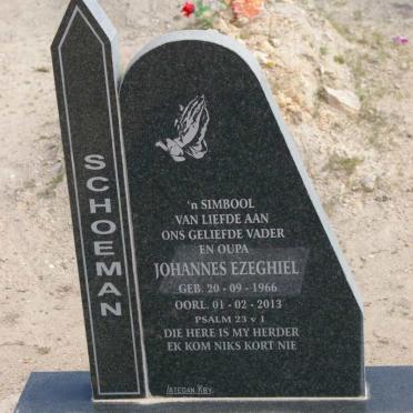 SCHOEMAN Johannes Ezeghiel 1966-2013