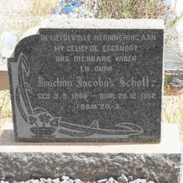 SCHOLTZ Joachim Jacobus 1888-1962