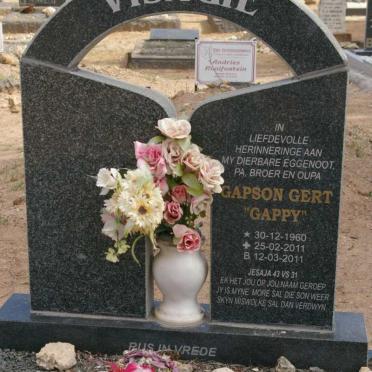 VISAGIE Gapson Gert 1960-2011